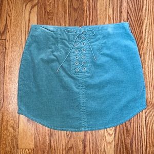 Corduroy skirt